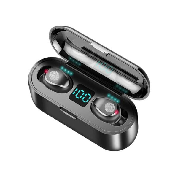 black Wholesale TWS Earbuds Stereo Headset F9 Touch